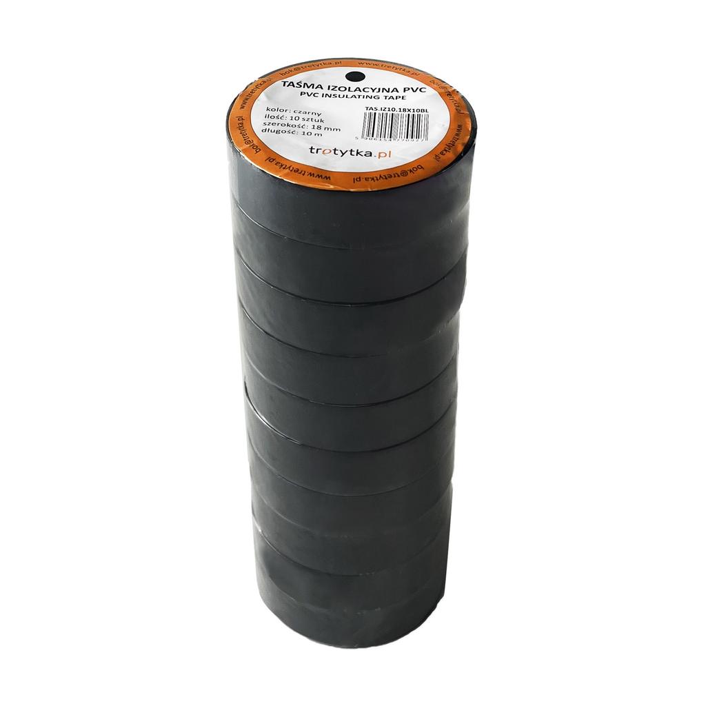 PVC Insulating Tape, 18 Mm X 10 M, 1 Piece, Black