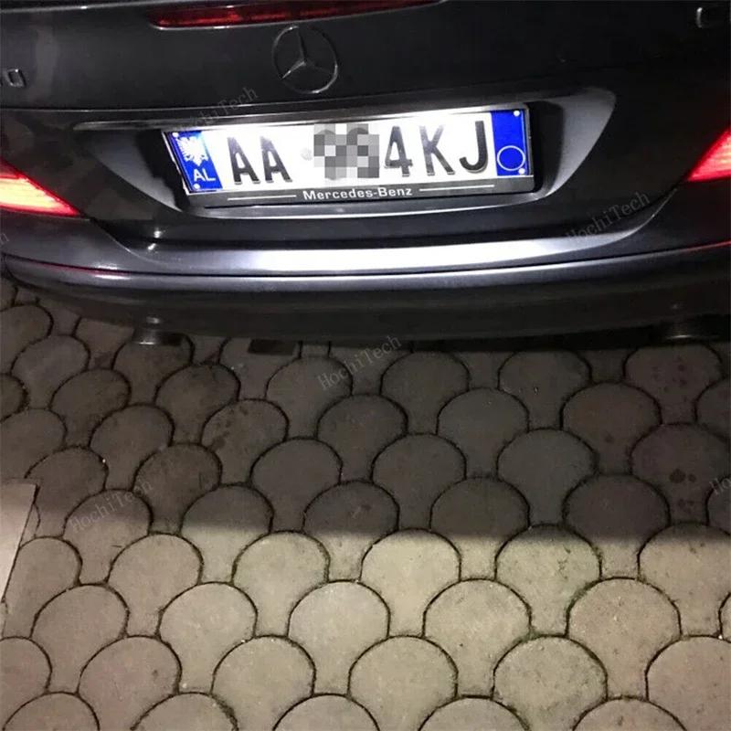 2Pcs License Plate Light LED Car License Light for Mercedes Benz E-Class W211 S211 CLS-Class W219 C-Class S203 SLK-Class R171