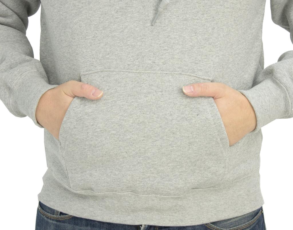 Champion Action Style Street Big C Logo Sagara Oxford Size Small Men's Hoodie, Fleece-Lined, Style, Embroidered, Patch, C3-E127, Gray,