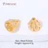 2/4/8Pcs 18K Gold Plated Brass Filigree Cone Bead Caps Vintage Openwork Tassel End Caps For Bracelet Necklace DIY Jewelry Making