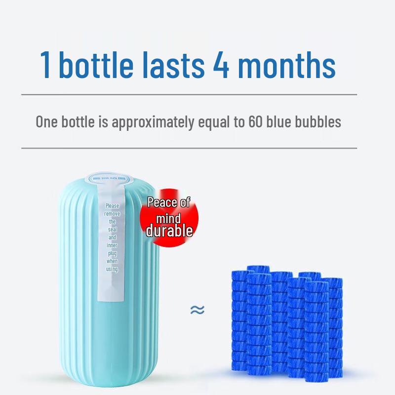 Fumaide Blue Bubble Fragrant Toilet Cleaning Blocks