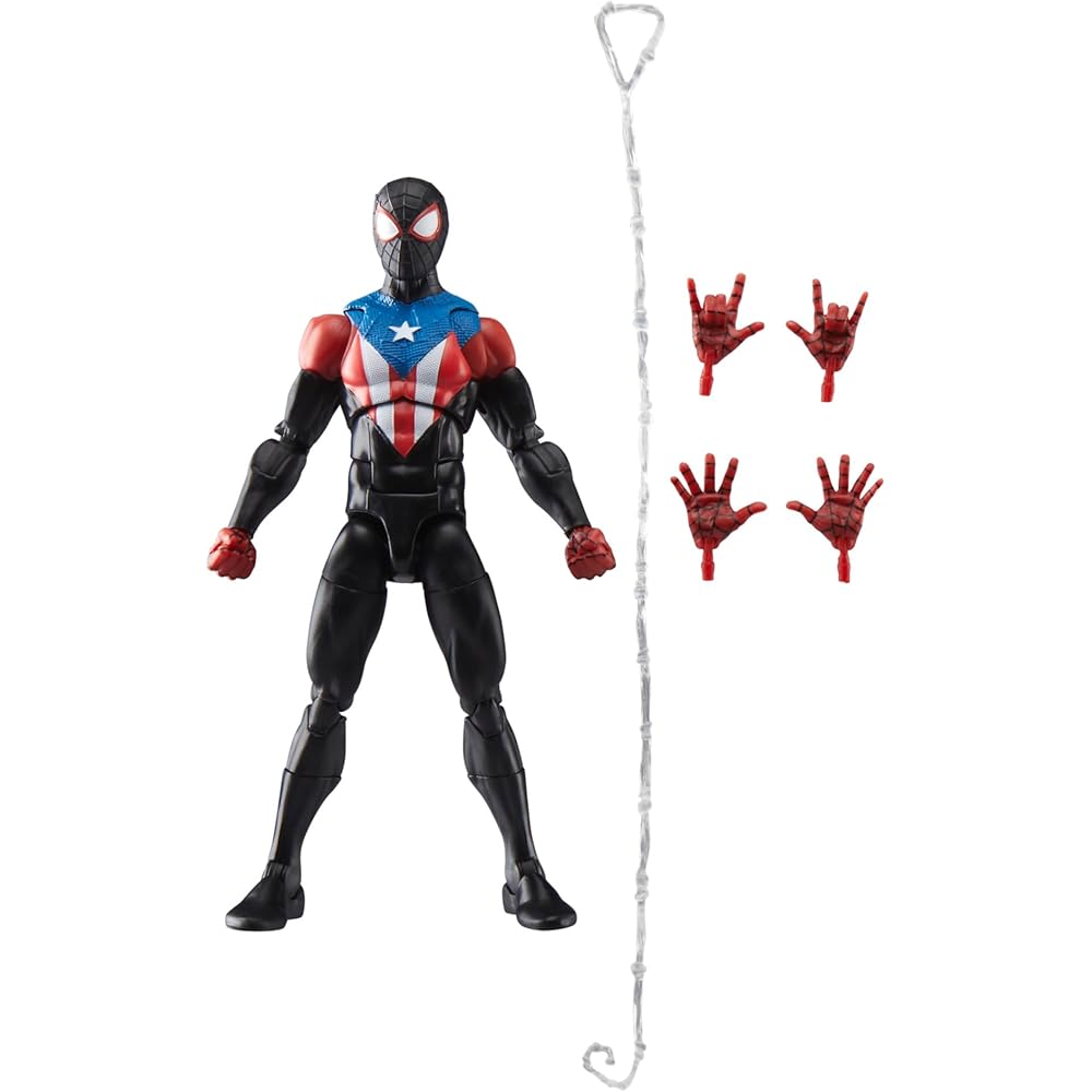 Hasbro Marvel Legends Series Gamerverse Miles Morales Action Figure 15 cm Collectible G0836