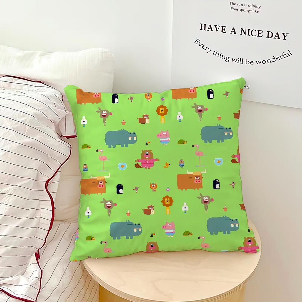 

Cartoon Hey d-Duggees Cute cozy soft Pillow Case for Sofa Living Room Home office Decor Protective Covers 30x30CM(12x12in)