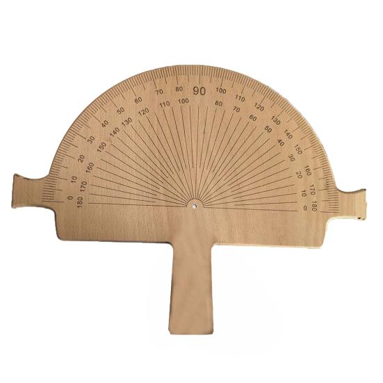 Wooden Precision Angle Finder Tool 0-180 Degrees String Line Angle Finder for Welder Carpentry DIY Projects Woodworking Builders