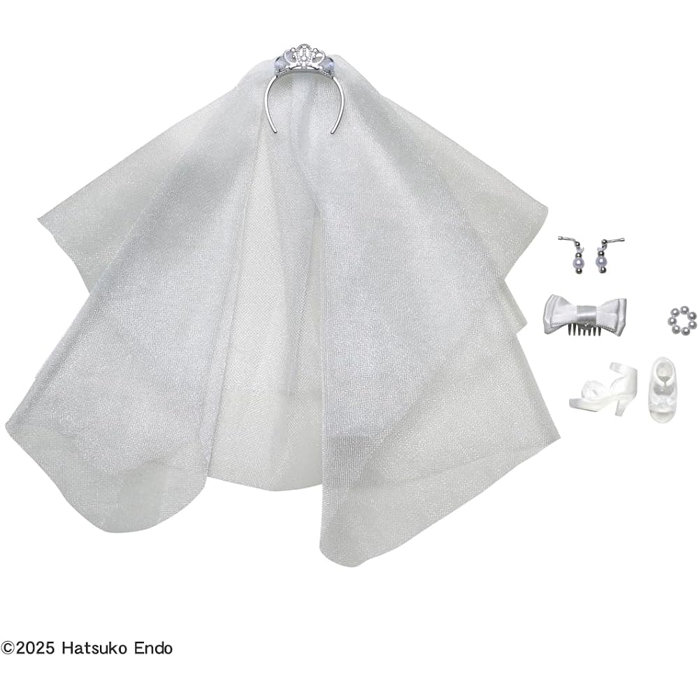 Takara Tomy Licca-chan Doll Photogenic Rika Hatsuko Pea Wedding Style