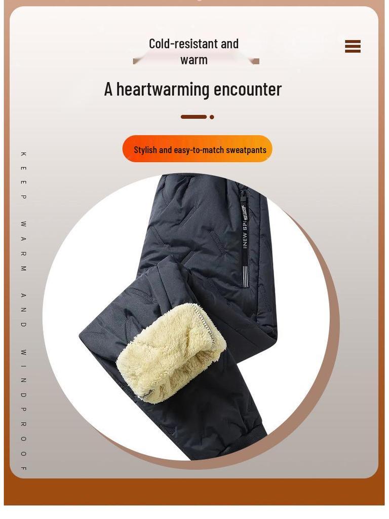 Jungen Gesteppte Winterhose mit Fleecefutter – Winddicht, Wasserdicht und mit Bündchen.