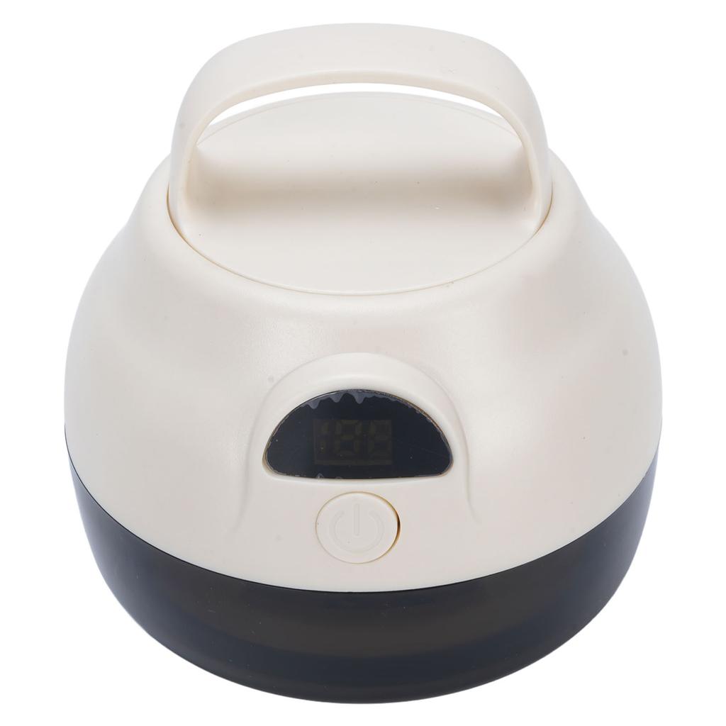 Fusselentferner 2 Geschwindigkeitsstufen Wiederaufladbarer Stoffrasierer Digitalanzeige Pullover-Entfusselgerät für Zuhause