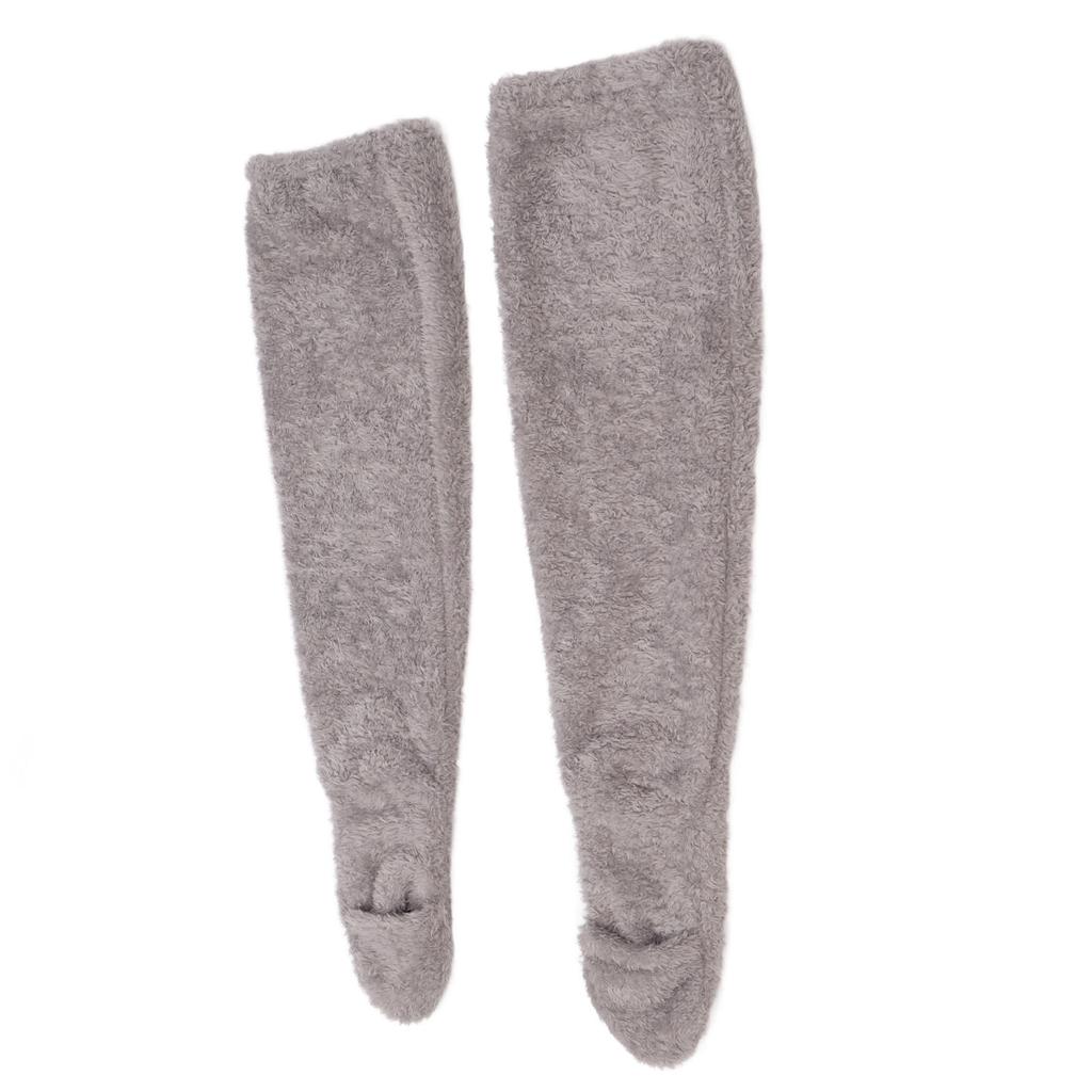 Over Knee Fuzzy Socks Winter Home Sleeping Soft Thick Breathable Plush Stockings Leg Warmer