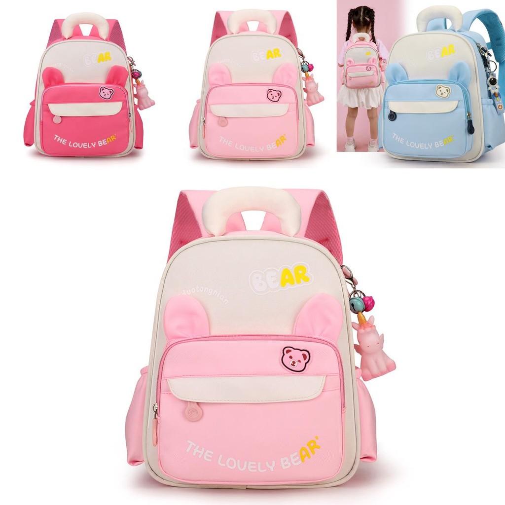 Kids Toddler Backpack With Cute Cartoon Design And Durable Polyester For School Use