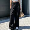 Women's Casual Loose Fit Knit Wide Leg Pants, Multi-Color Trousers for Everyday Wear