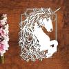 Horse Cutting Dies Carbon Steel Embossing Die Cuts Decorative Stencil for Gift Card Making DIY Scrapbooking Photo Albums