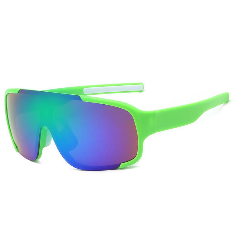 Futuristic Windproof Dazzling Reflective Cycling Sunglasses