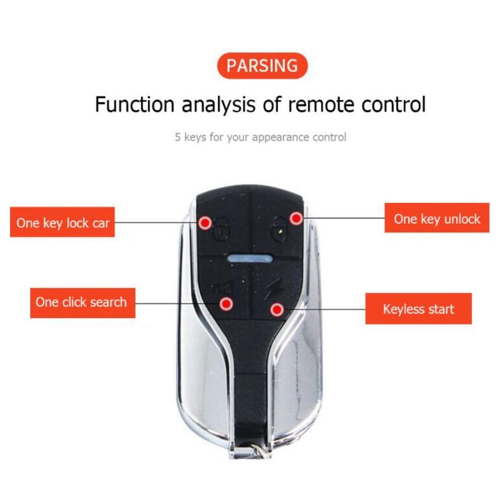 Warning Bell Wireless Alarm Kit Anti-theft Security Motorcycle Alarm Device Motorbike Alarm System