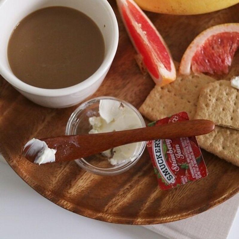 Elegant Table Mini Wood Cutlery (Wood Spoon, Butter Knife, Camping Picnic)