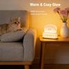 A Cute Toast Night Light: Rechargeable Desk Lamp, Exquisite Room Decor, Perfect Birthday Gift