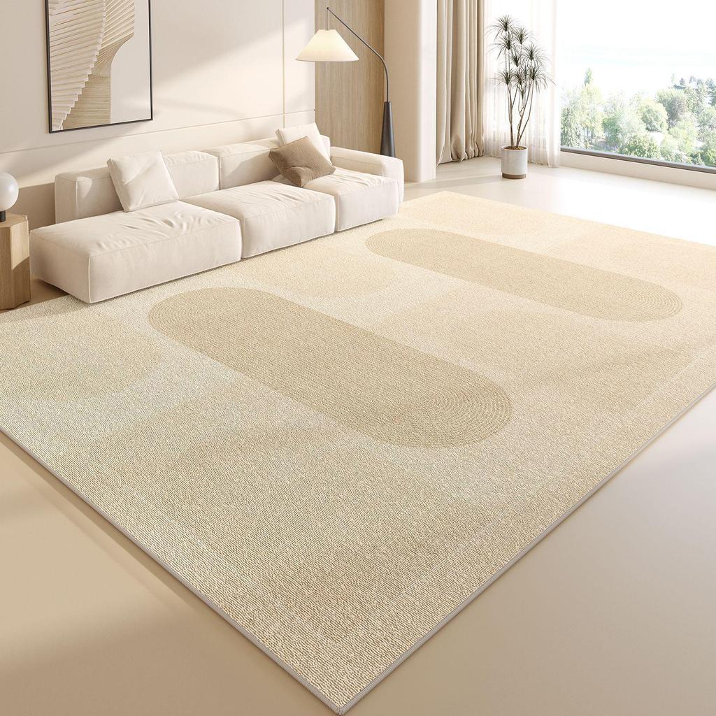 Stain-Resistant, Easy-Clean, Non-Slip Luxury Bedside Rug for Living Rooms & Bedrooms.