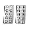 Round Ice Cubes Mold For Cocktails And Cold Drink Stainless Steel Ice Ball Making Mould For Parties And Gatherings