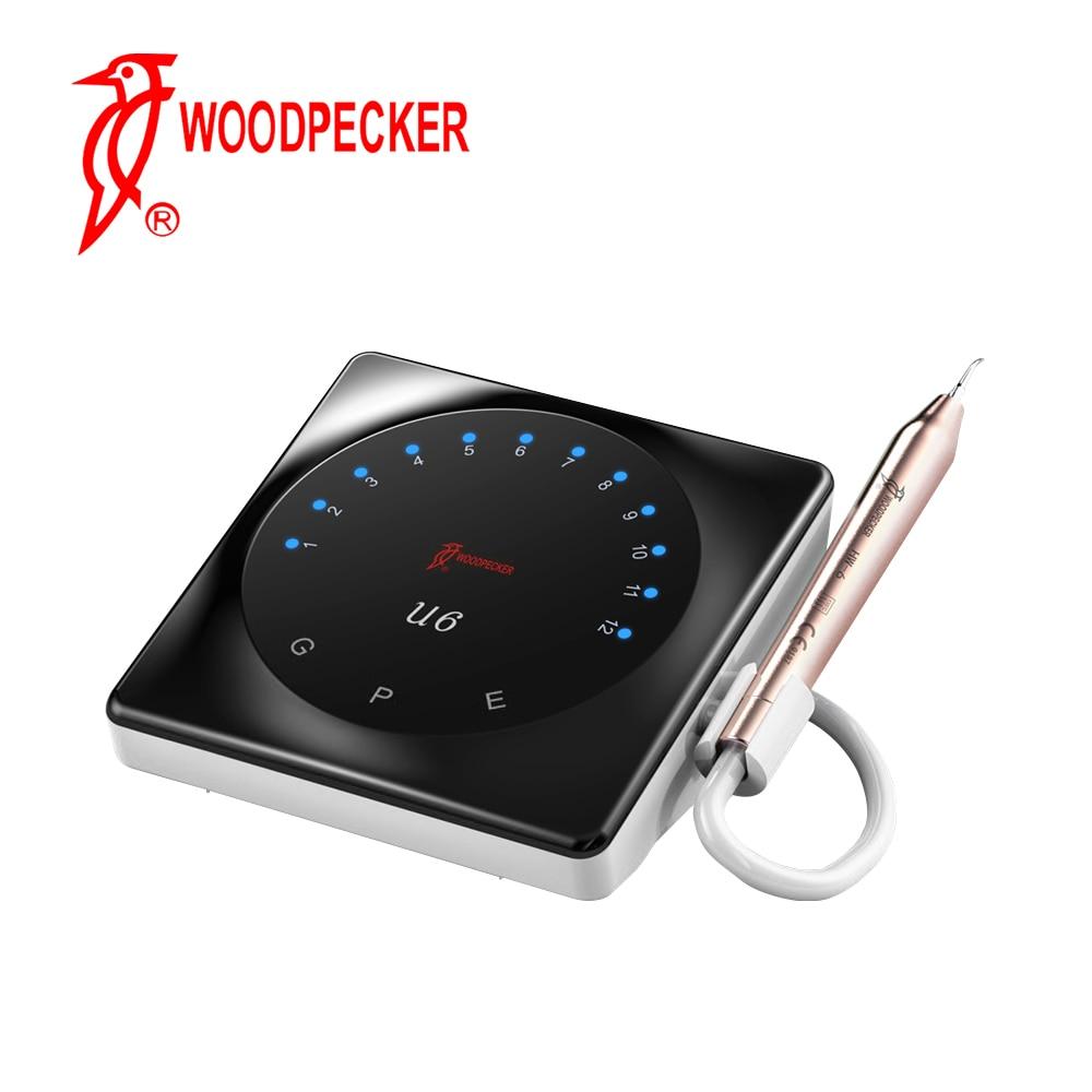 

Ультразвуковой скалер WOODPECKER, Sistema De Toque Inteligente, Handpiece Função Poderosa, Odontológicos Equipamentos, U6