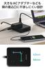 ELECOM Power Strip with PD 1 2 8 AC Lightning Dust Protection USB, 20W, Compatible, Type-C, USB-A, Plugs, 2.5m, Guard, Shutter, Black, ECT-44-8A2C25BK
