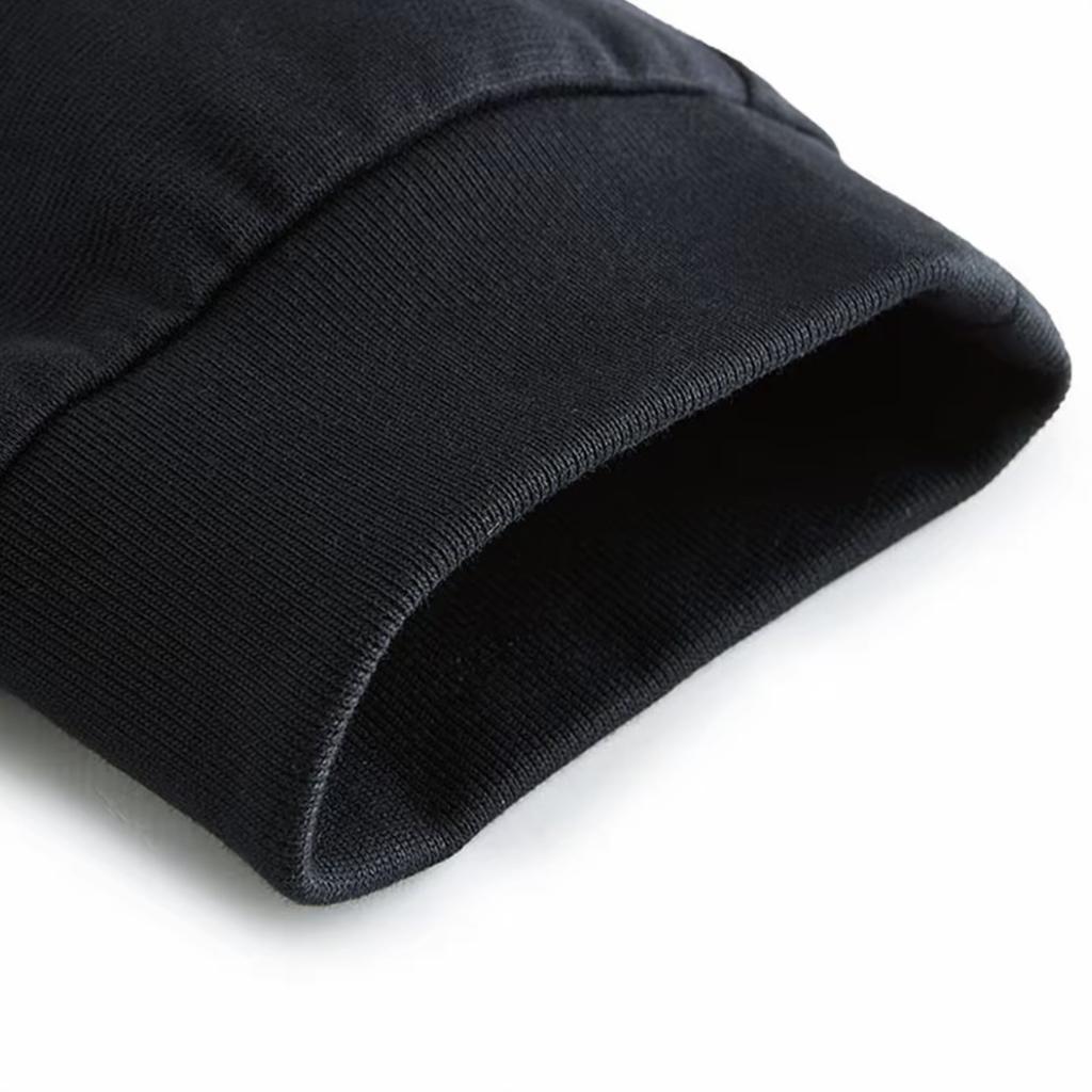 Anta Training Series Knitted Fleece Warm Flowing Outdoor Fitness Loose Pants Women pants Basic-Black 162547301R-1