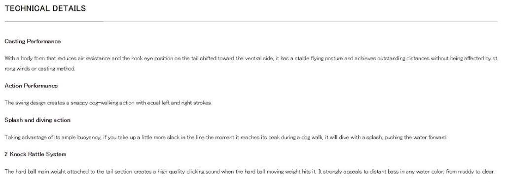 DUO Realis Pencil 110 Silent Floating Lure MCC0522 (6455)