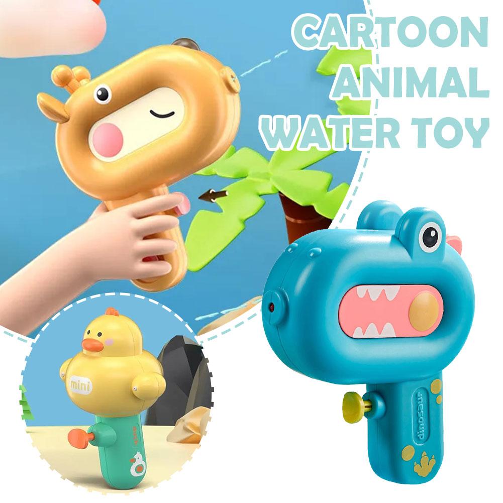 Dinosaur Water Gun Children Cartoon Cute Fun Outdoor Absorbing Cartoon Toy Fight Water Small Be Z8N8