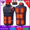 Unisex Smart Heating Vest with Full-Body Constant Temperature, Four-Control, 21-Zone Heating