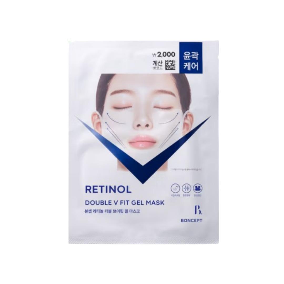[BONCEPT] [Daiso] Гель-маска Retinol Double V Fit 22 г 22g x 3p