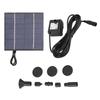1.4W Solar Powered Panel Submersible Water Panel Fountain Pump Pond Pool Fountain Kit