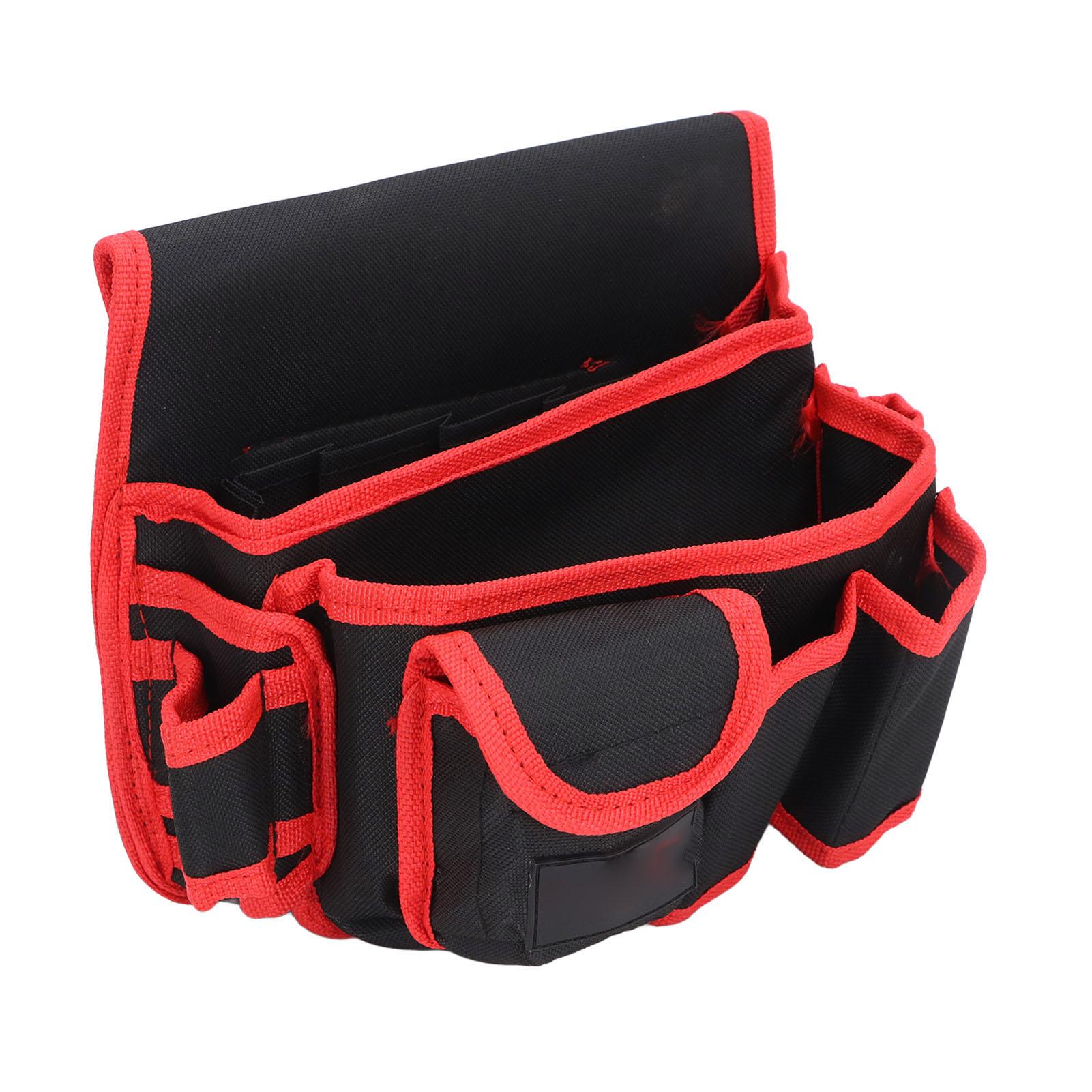 

Сумка на пояс электрика, подсумок для инструментов, поясная сумка, ткань Оксфорд, портативный, многофункциональный, набор для ремонта