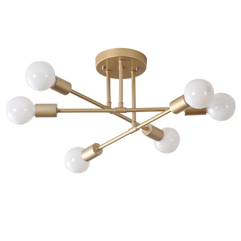 Nordic Modern Ceiling Light: Warm, Romantic, Creative Lighting for Small Bedrooms and Living Rooms.