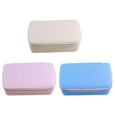 Elegant Leather Jewelry Box Stylish Jewelry Case Jewelry Storage Box Practical Jewelry Display Box Storage Holder