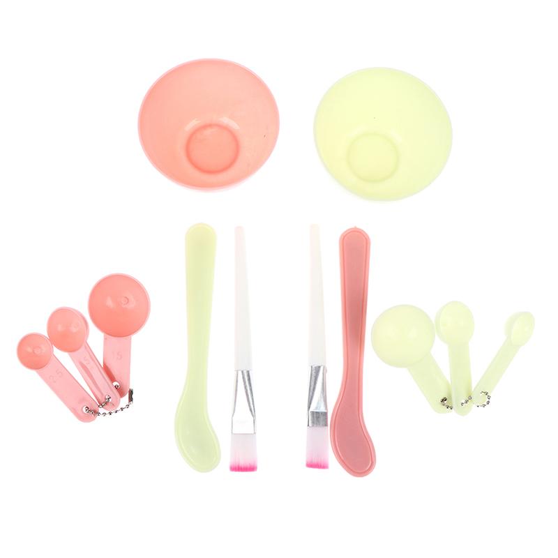 4Pcs Facial Brush Mask Bowl Spoon Set Mask Brush Bar Diy Beauty Tools Skin Care