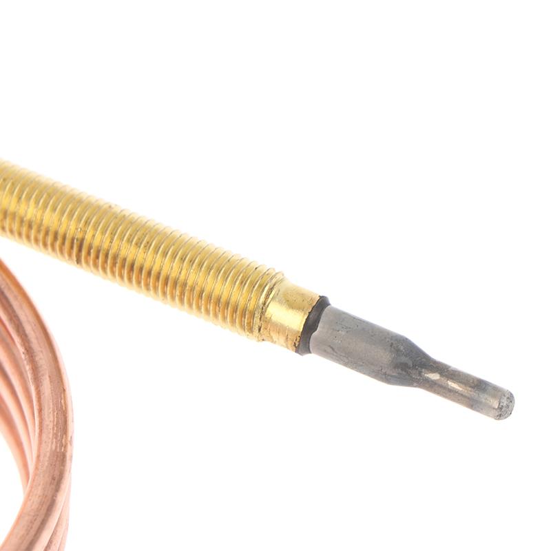 90Cm Universal 3.0Mv Gas Stove Thermocouple With 5 Nuts Heating Gas Burner Replacement Thermocouple Adaptor Gas Stove Parts