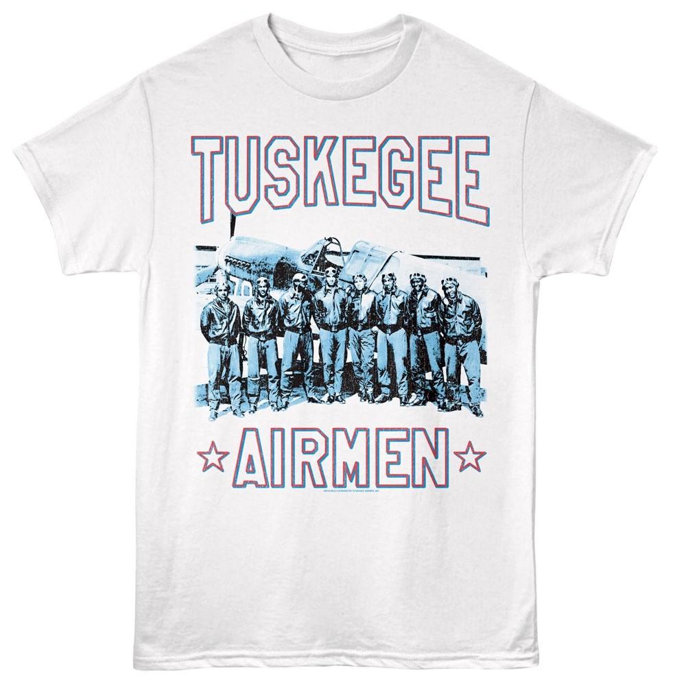 Tuskegee Airmen P40 Fighter Photo Men s T Shirt Unisex T-Shirt S