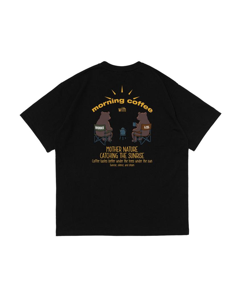 Wogseuaenko Bears & Camp Short Sleeve T-Shirt (Black)