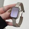 Stainless Steel Slim Band For Apple Watch Loop 10 42/46mm 9/8/7/6/SE/5/4 41MM 45 38 40mm Magnetic Folding Strap For Iwatch 44 49