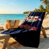 RB Leipzig Individuell Personalisierbares Strandtuch Super Weich Saugfähig Perfekt Für Reisen Yoga Camping Und Schwimmen