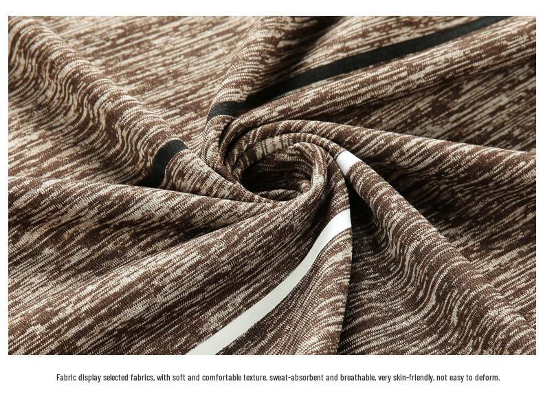 Men's Plus Size Korean Style Ice Silk Crew Neck Tee