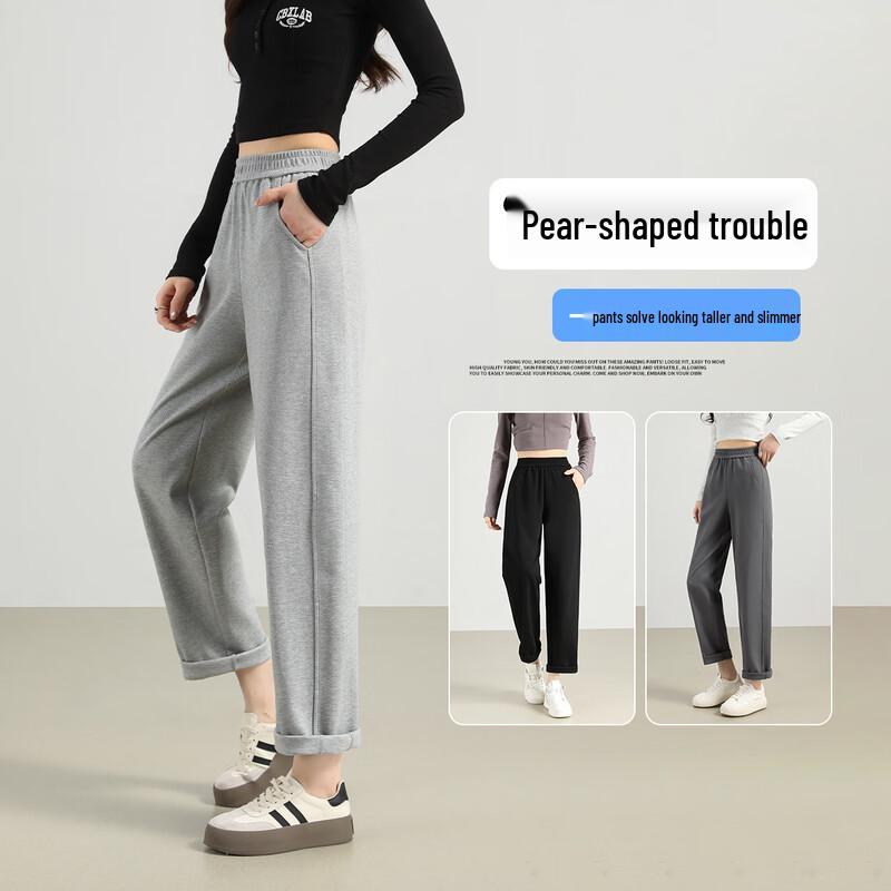 

Women s High-Waist Tapered Straight Leg Pants XL