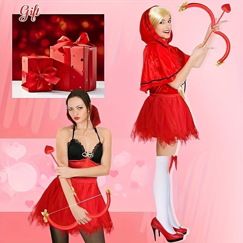 Xiaomi Cupid's Bow and Arrow Set for Valentine'S Day Weddings Decor Photobooth Props Romantic Angel Costume Access Dress-Up Party Gifts