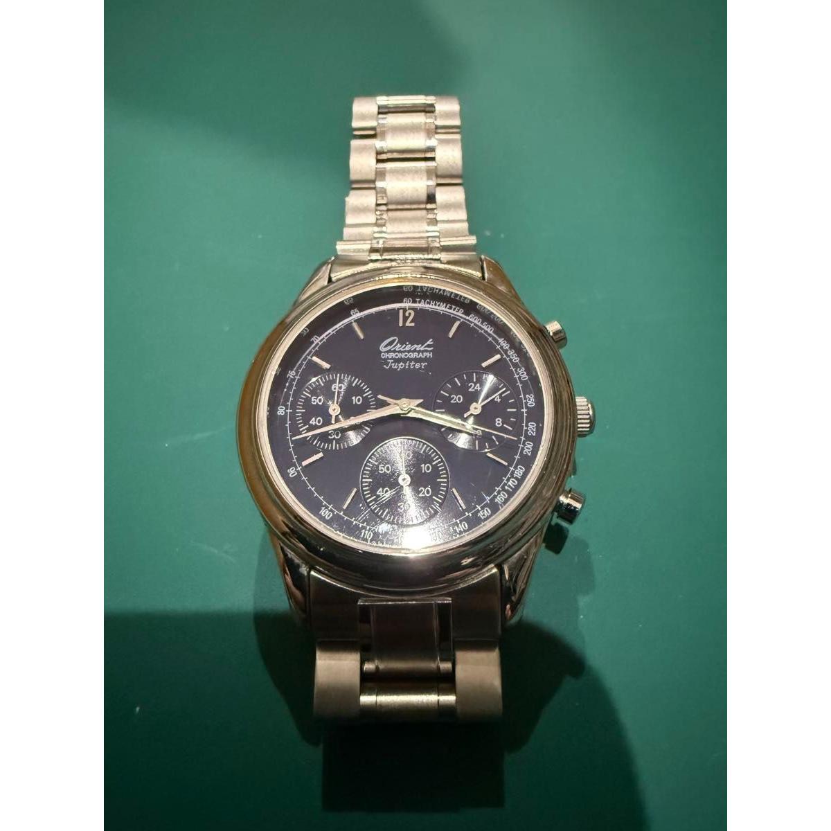 ORIENT jupiter chronograph watch analog NIVY PF02-C0CS