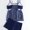 Swimsuits Woman 2025 Beachwear Swimwear Padded Plus Swimsuit Print Size Swimjupmsuit Women Swimwears Tankinis Set Ropa De Mujer