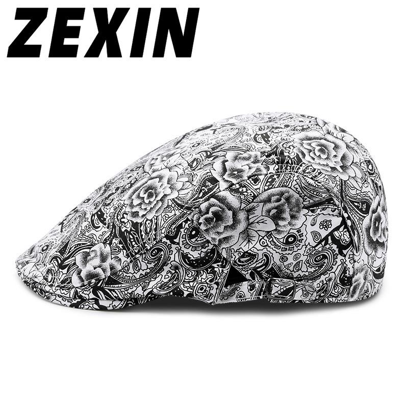 Beret Son Men and Women Fashion Light Shade Cap Outdoor Leisure Women's Hats Spring and Summer Sunscreen Breathable Duck Tongue Hat