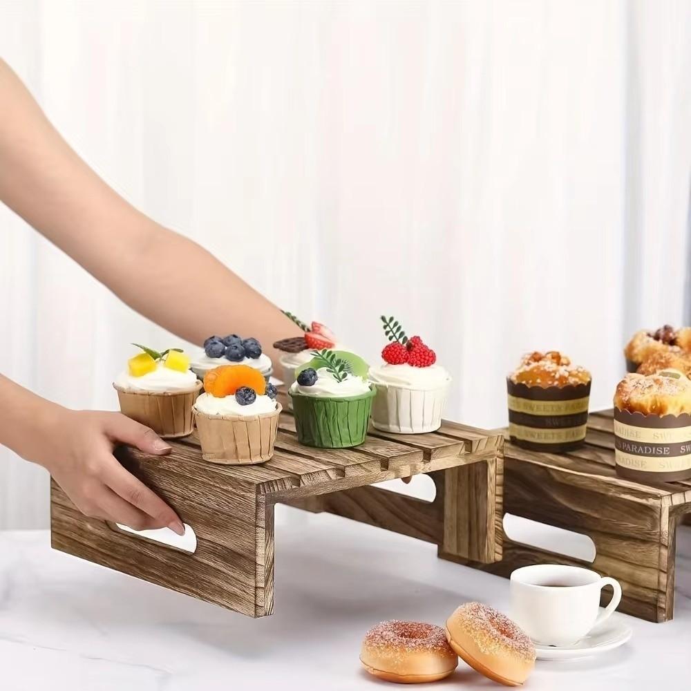Vintage Dessert Display Stand Rustic Food Display Rack Home Decor Cake Rack  Outdoor Wedding
