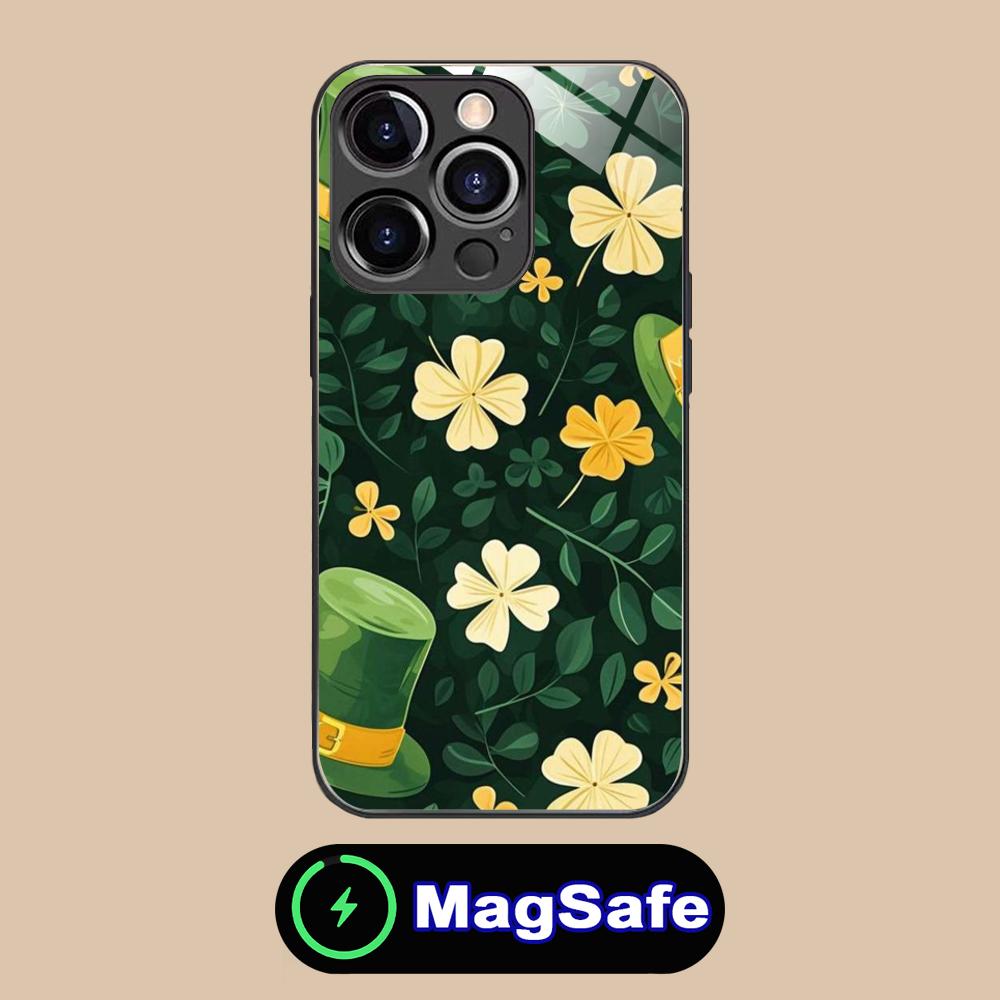 

Saint Patrick s Day Mobile Phone Case for iPhone 17 16 15 14 13 12 11 Air Pro Max Plus Mini MagSafe Glass Colorful Cover Luxury iPhone 11 Pro Max