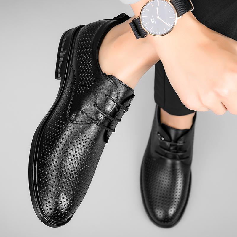 Genuine Leather  Men Shoes Design  Fashion Slip On Soft Flat Casual Men Shoes Adult Male Footwear Handmade Breathable Shoes