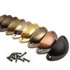 10Pcs Retro Metal Kitchen Drawer Cabinet Door Handle And Furniture Knobs Handware Cupboard Antique Brass Shell Pull Handles