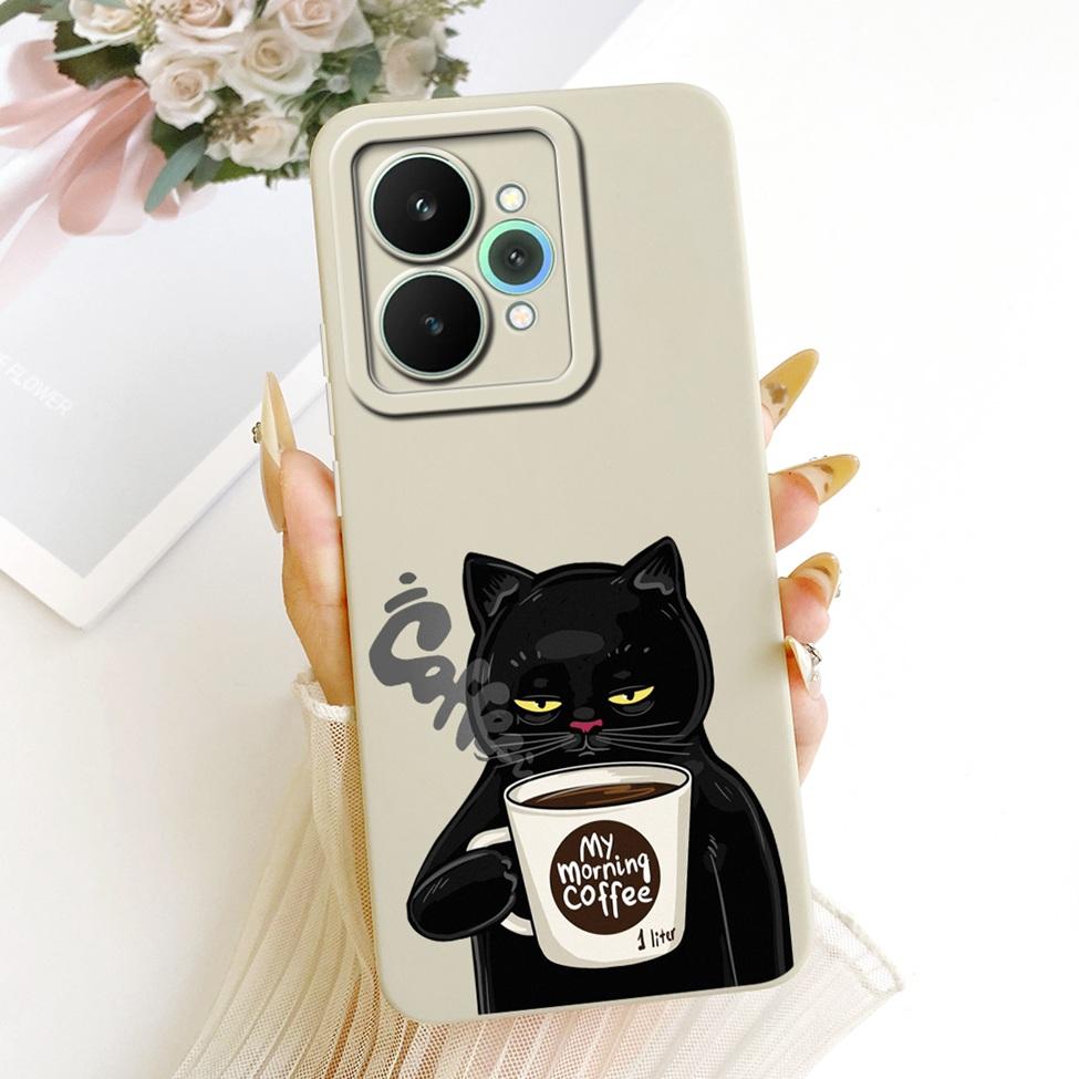 Cover For Realme 15 Pro Casing RMX5101 Silicone Luxury Fashion Flowers Kawaii Cute Painted Shockproof Phone Case