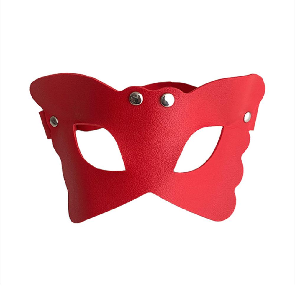 Butterfly Mask Half-face Cosplay Mask Leather Mask Fox For Cosplay Ball Women
